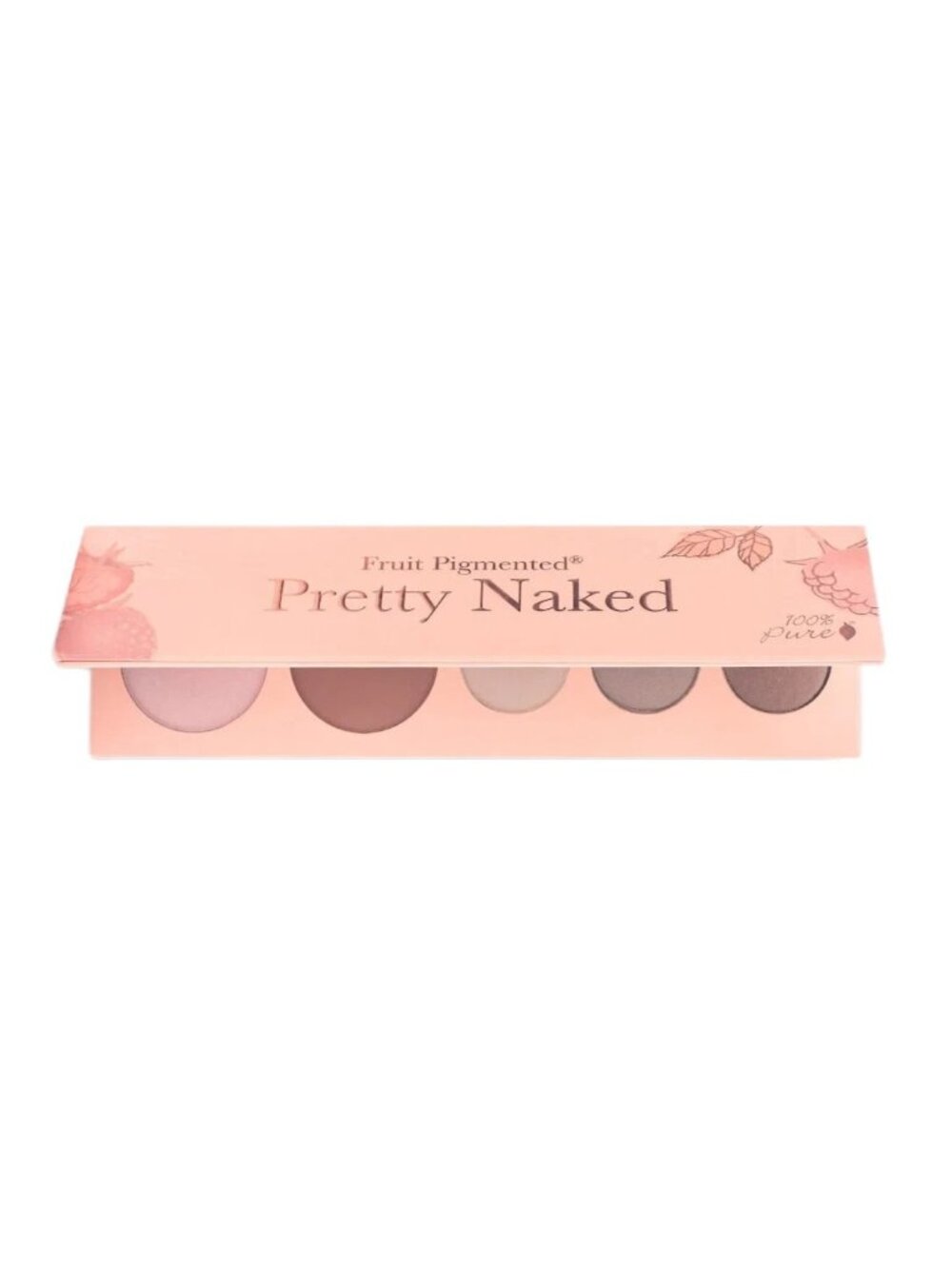 100% PURE Fruit Pigmented Pretty Naked Eyeshadow Palette Natural Matte New
